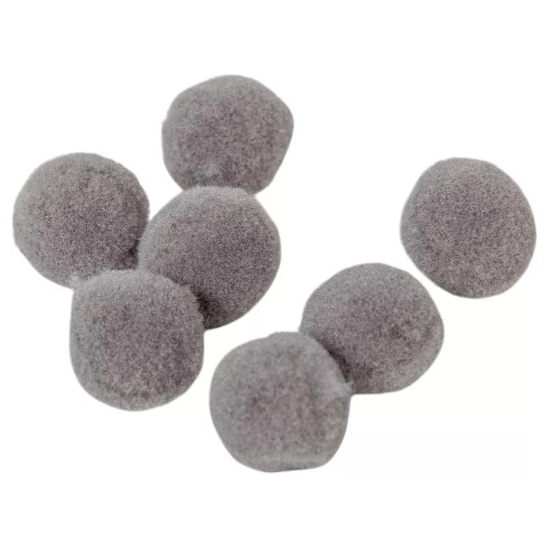 2 cm-es Kashmir golyó 10 db-os kiszerelés - Szürke