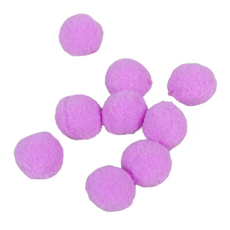 2 cm-es Kashmir golyó 10 db-os kiszerelés - Világos Lila