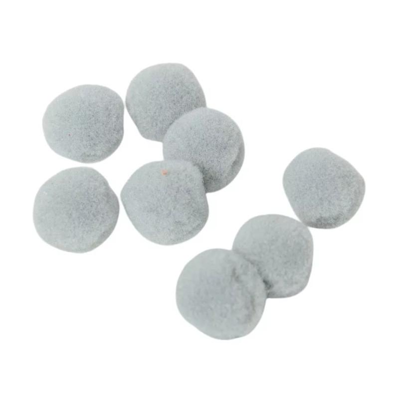 2 cm-es Kashmir golyó 10 db-os kiszerelés - Világos Szürke