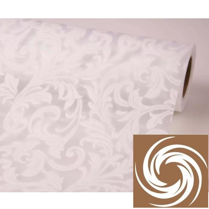 3D Inda mintás 50cmx4,5m - Fehér