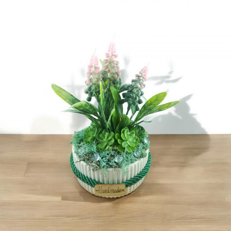 Alkotóművészet-Gyöngyikés asztaldísz