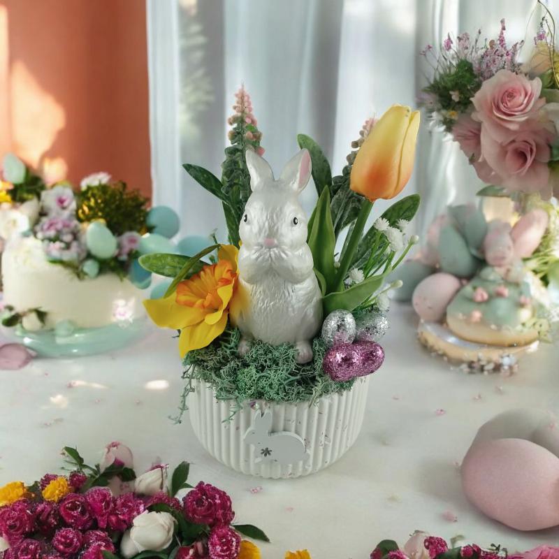 Alkotóművészet-húsvéti asztali dekoráció