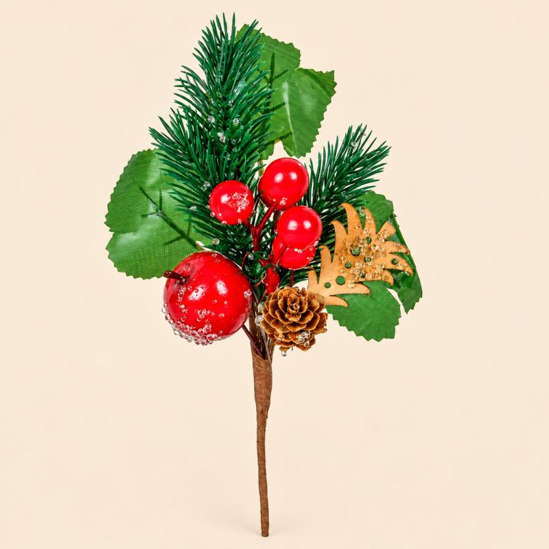 Almás, fa fenyős pick 26 cm