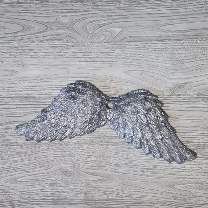 Angyalszárny - Metál Ezüst csillámos