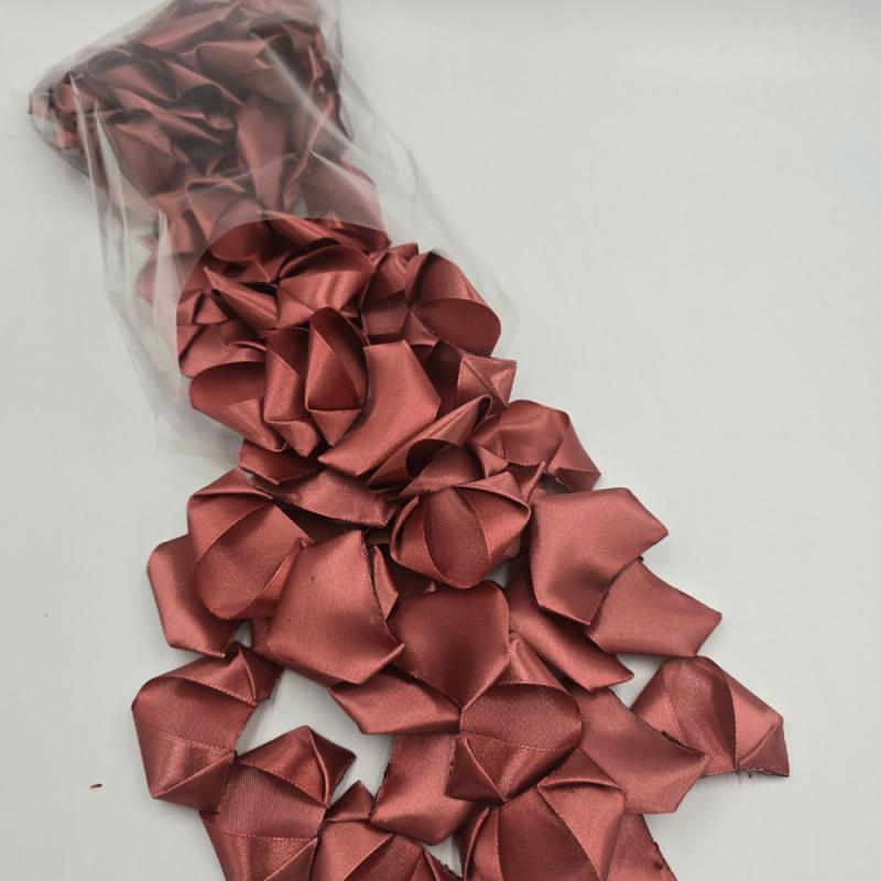 Bronz Rose szatén szirom 100 db-os csomag