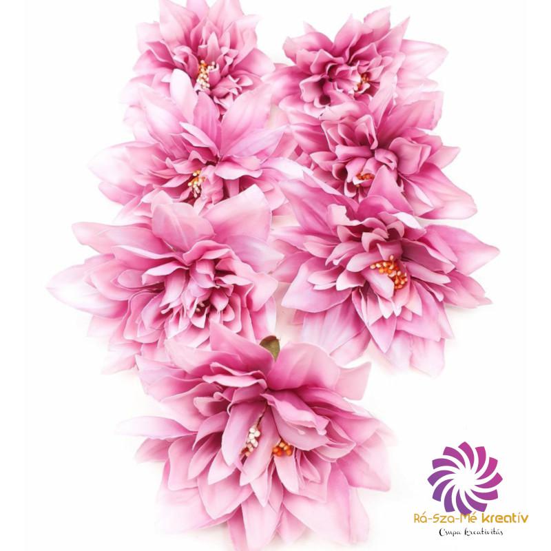 Dekor fejvirág 16 - Pink