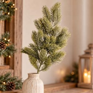 Antik hatású dekor fenyőág – 65 cm