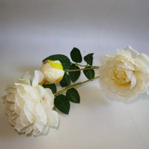 Boglárka ág 3 virágos - Fehér