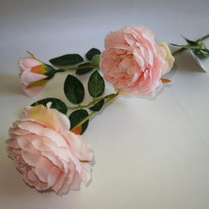 Boglárka ág 3 virágos - Rózsaszín