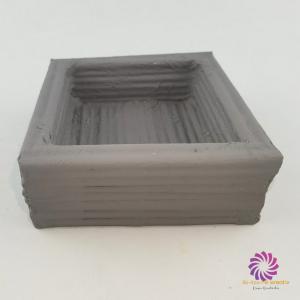 Box alap 10x10x4 cm - Matt Vintage Szürke