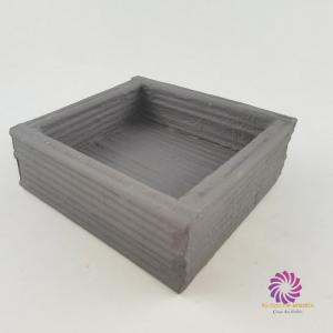 Box alap 12x12x4 cm - Matt Vintage Szürke