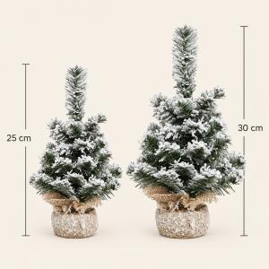 Havas műfenyő jutazsákban – 25 és 30 cm