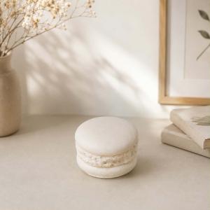 Macaron kerámiapor figura – natúr vagy festett