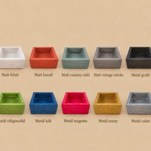 ReLioFi box alap 10 × 10 × 4 cm – több színben