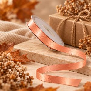 Szatén szalag 6 mm × 22,86 m – Meleg és őszi árnyalatok