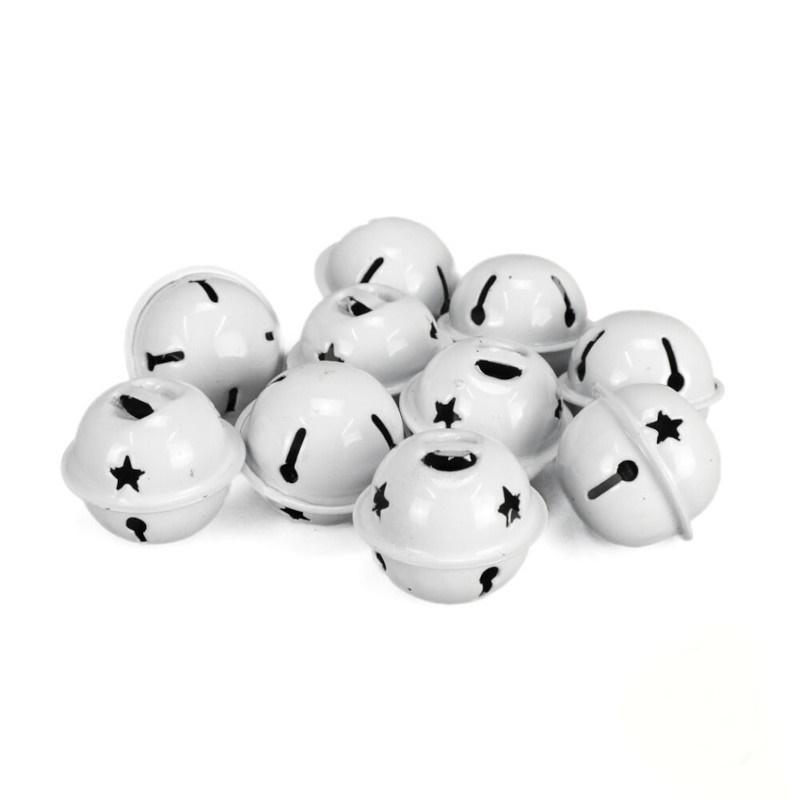 Fém Csengettyű Fehér 2,5 cm - 10 db/cs