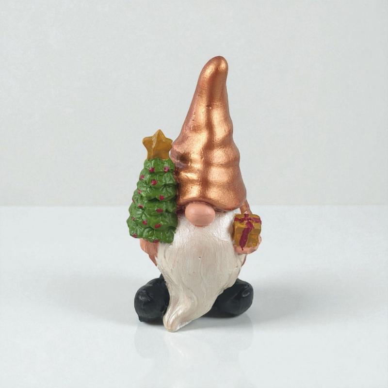 Fenyőfás Manó- Klasszikus karácsonyi bronz