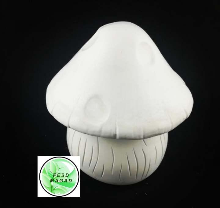 Gomba kaspó tetővel