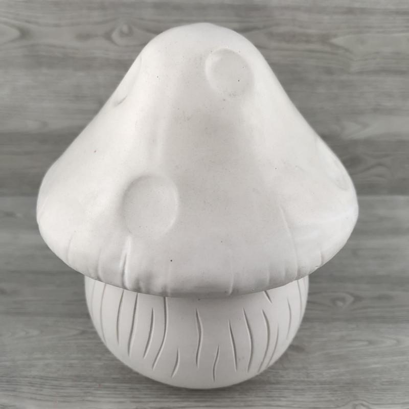 Gomba kaspó tetővel