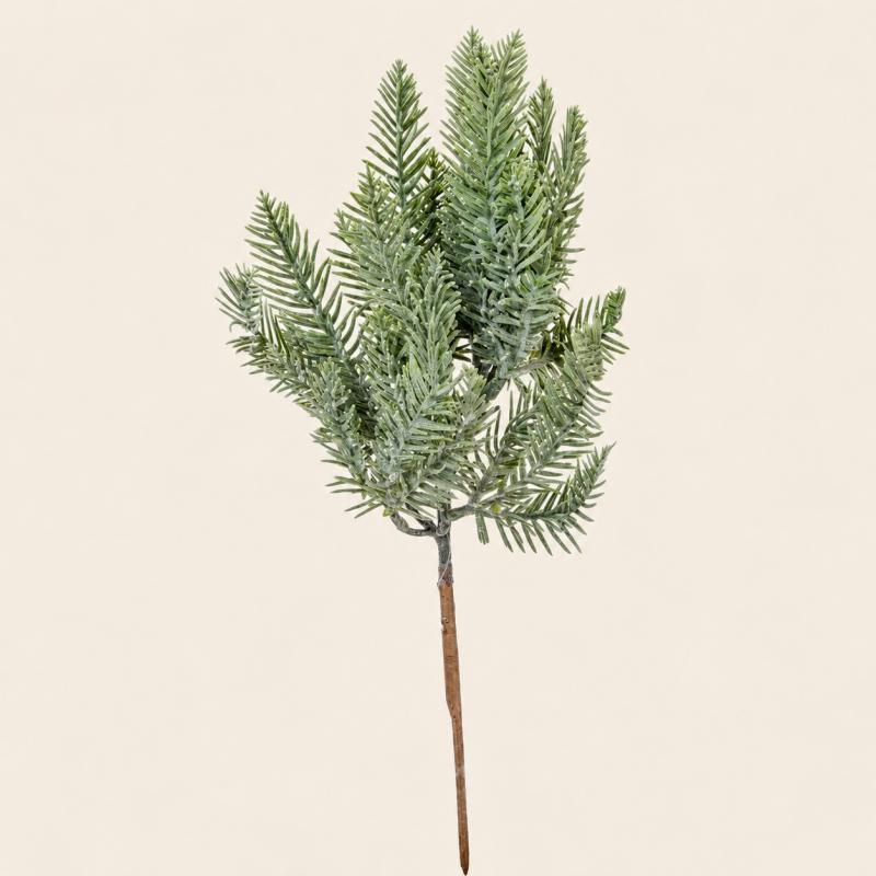 Hamvas dekor fenyőág – 45 cm