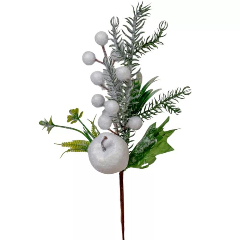 Havas,bogyós pick almával -  Fehér 29 cm