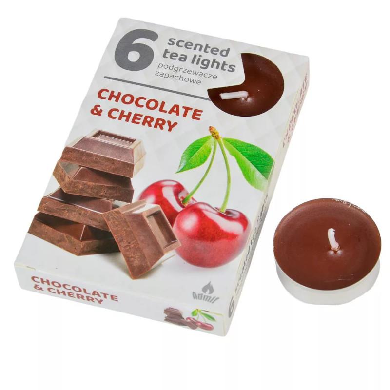 Illatgyertya 6 db-os - Csoki-meggy