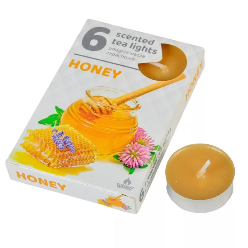 Illatgyertya 6 db-os - Méz