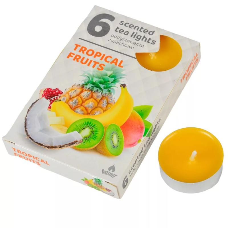 Illatgyertya 6 db-os - Tropical Fruits