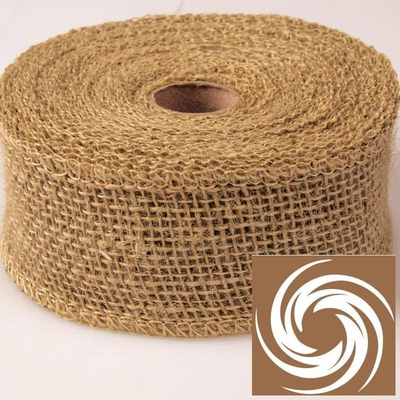 Juta szalag 5cmx9m - Natúr