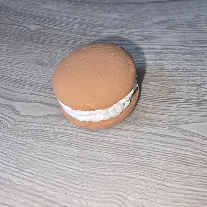 Macaron - Mogyoróbarna