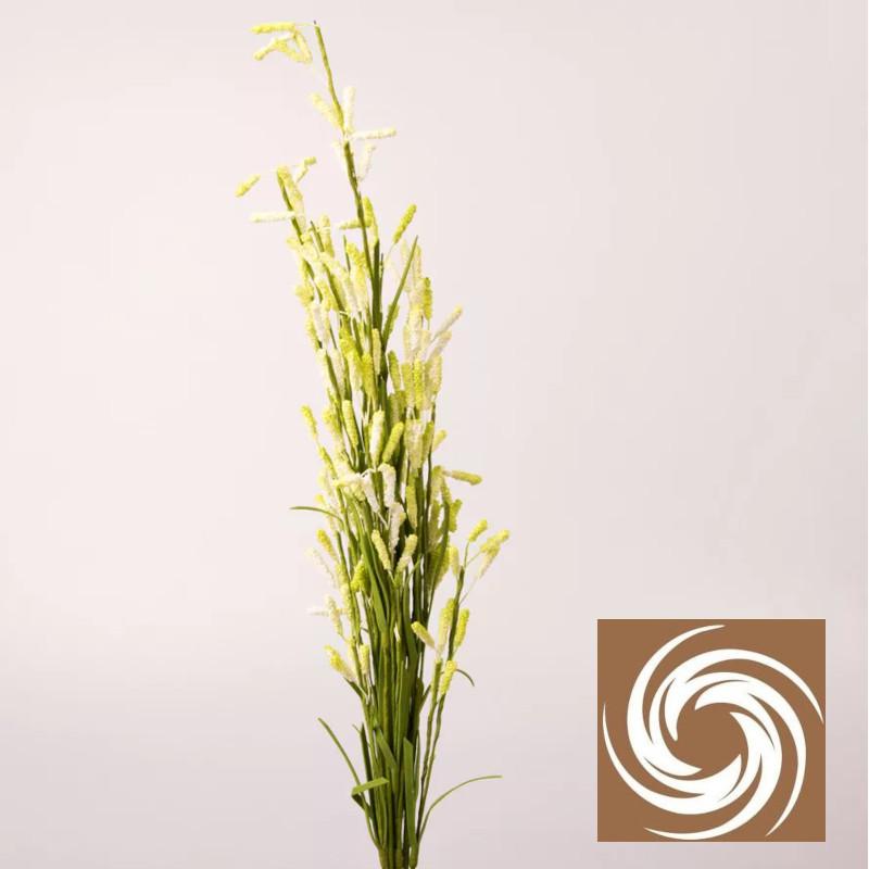 Macifüves csokor -Zöld-Fehér