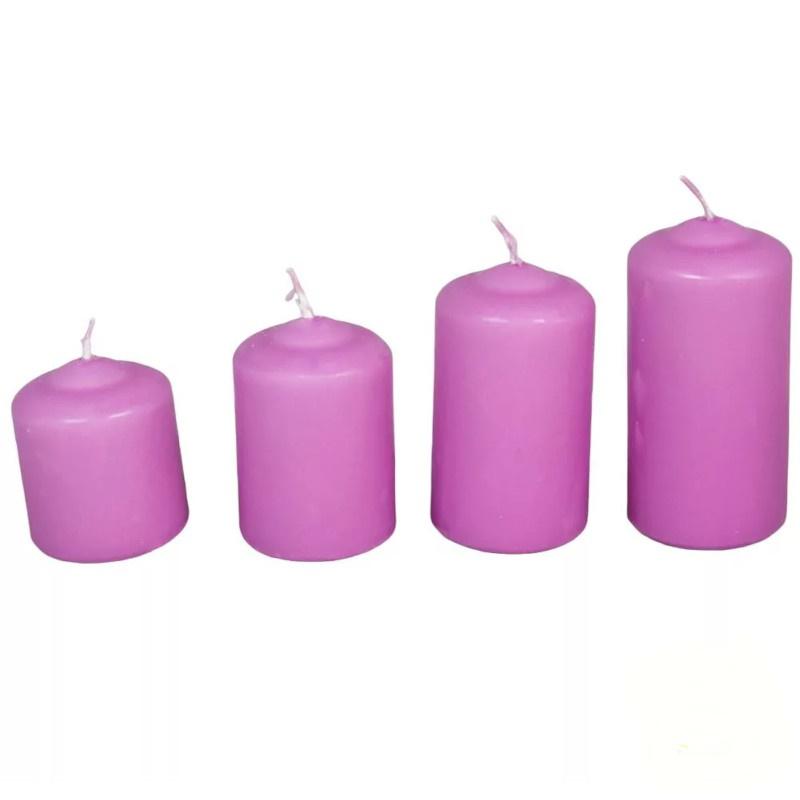 Mártott 50mm Lépcsős Gyertya szett - Viola
