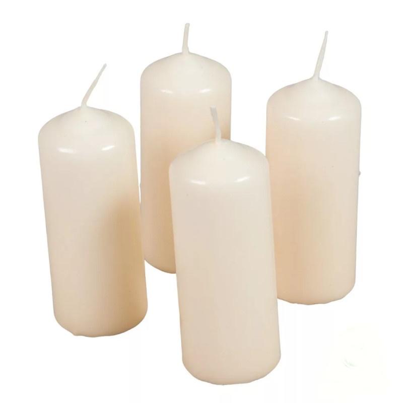 Mártott Henger Gyertya 40x100 mm - Krém
