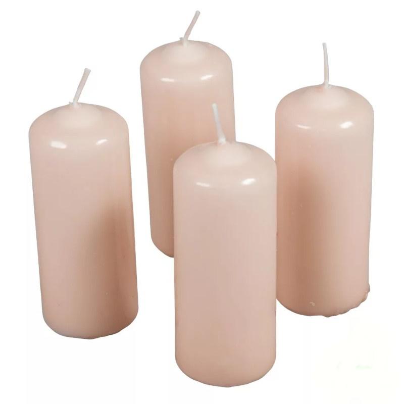 Mártott Henger Gyertya 40x100 mm - Pezsgő