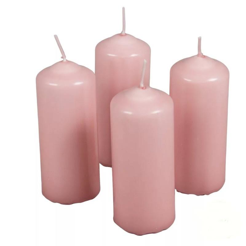 Mártott Henger Gyertya 40x100 mm - Púder