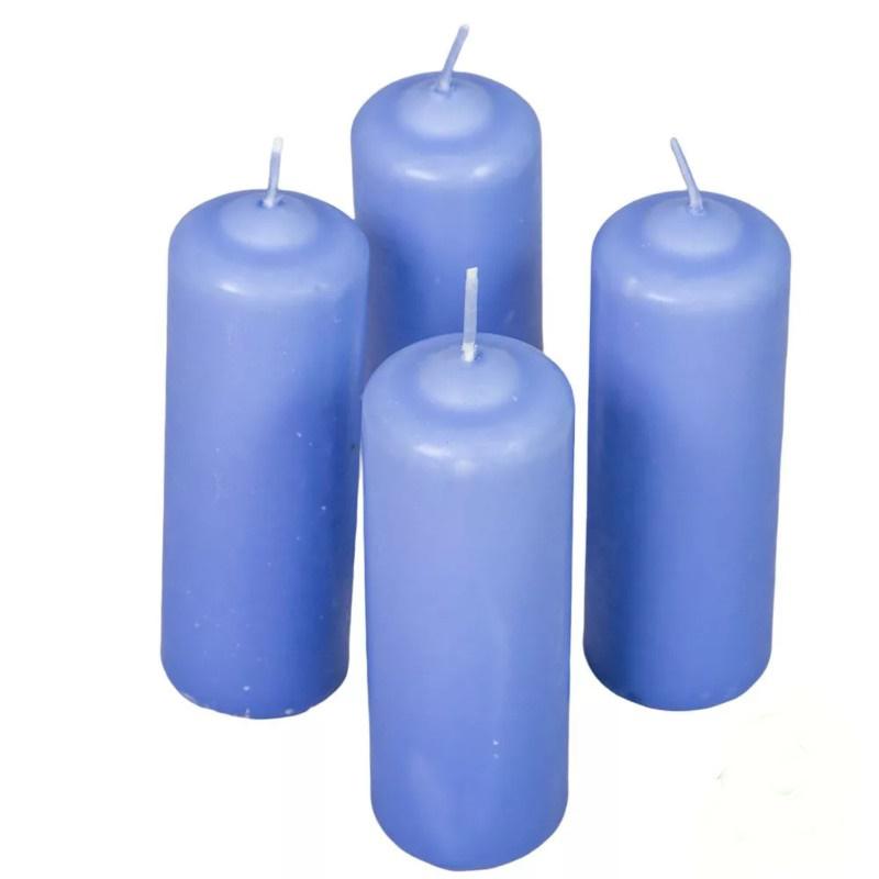 Mártott Henger Gyertya 40x120 mm - Milka Lila