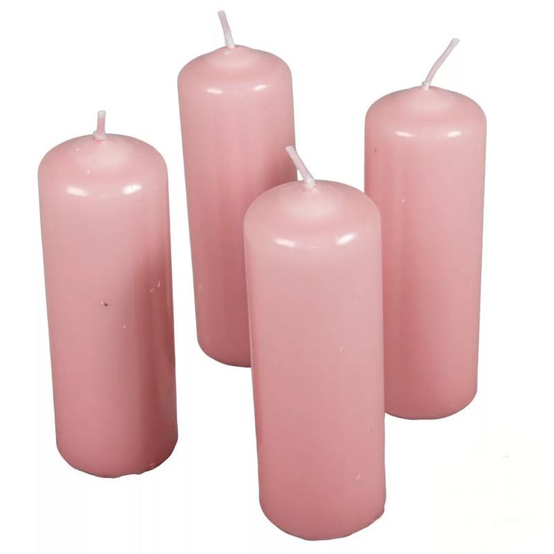 Mártott Henger Gyertya 40x120 mm - Púder