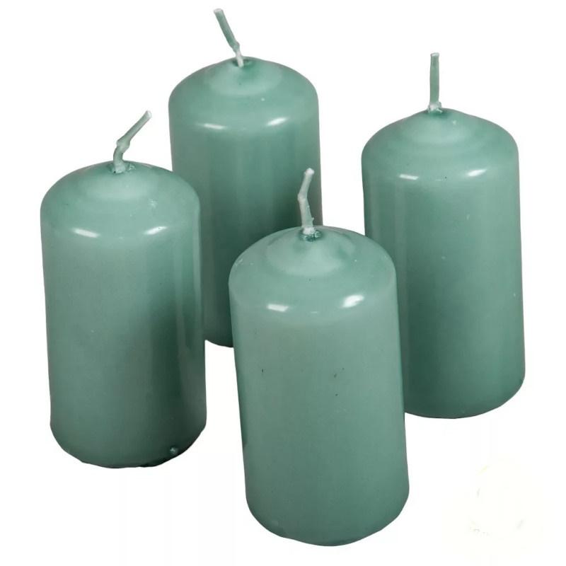 Mártott Henger Gyertya 40x80 mm - Menta