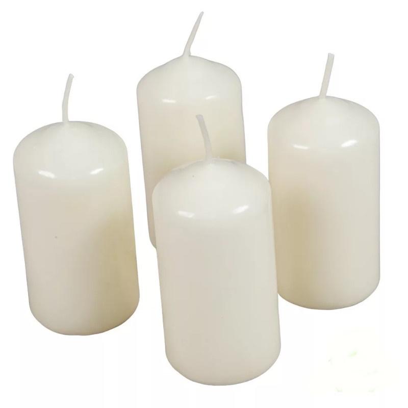 Mártott Henger Gyertya 40x80 mm - Vanília