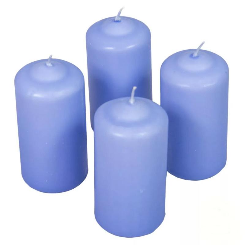 Mártott Henger Gyertya 50x100 mm - Milka Lila