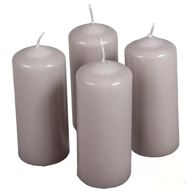 Mártott Henger Gyertya 50x120 mm - Homok