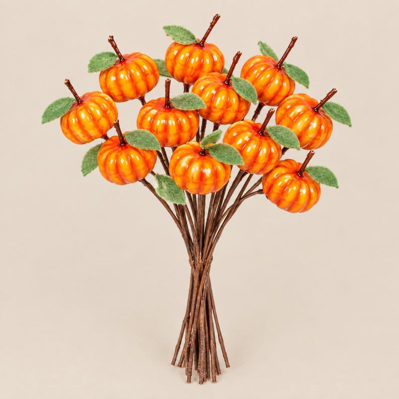 Mini tök pick – 10 cm, 12 db