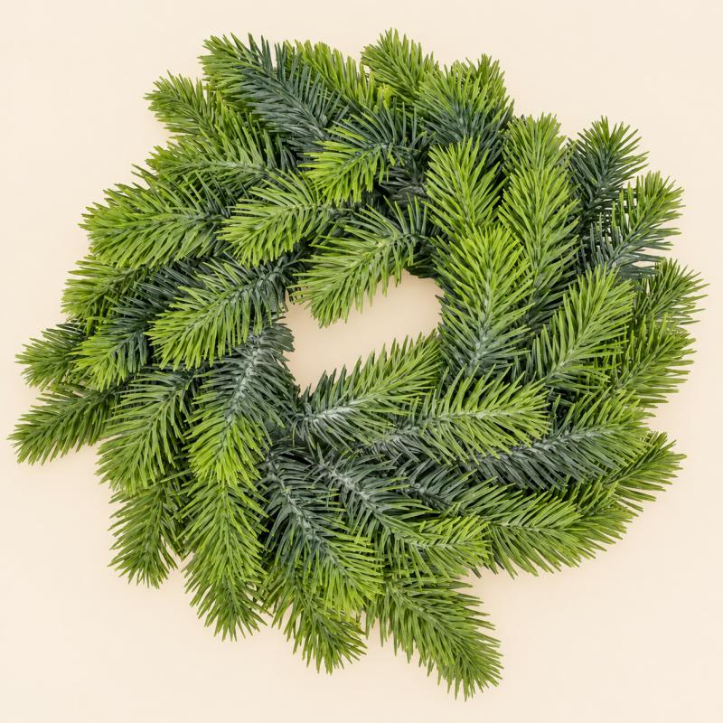 Műfenyő koszorúalap – 25 cm