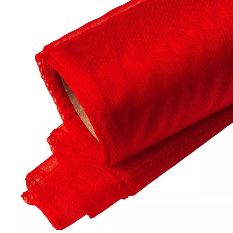 Organza tekercs - Piros