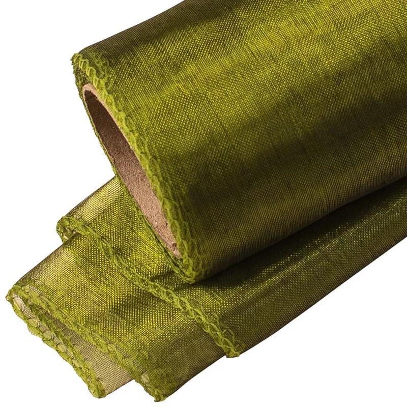 Organza tekercs - Sötét oliva