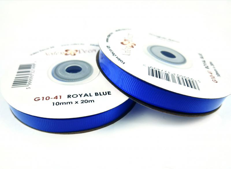 Ripsz szalag 10mmx20m - Királykék