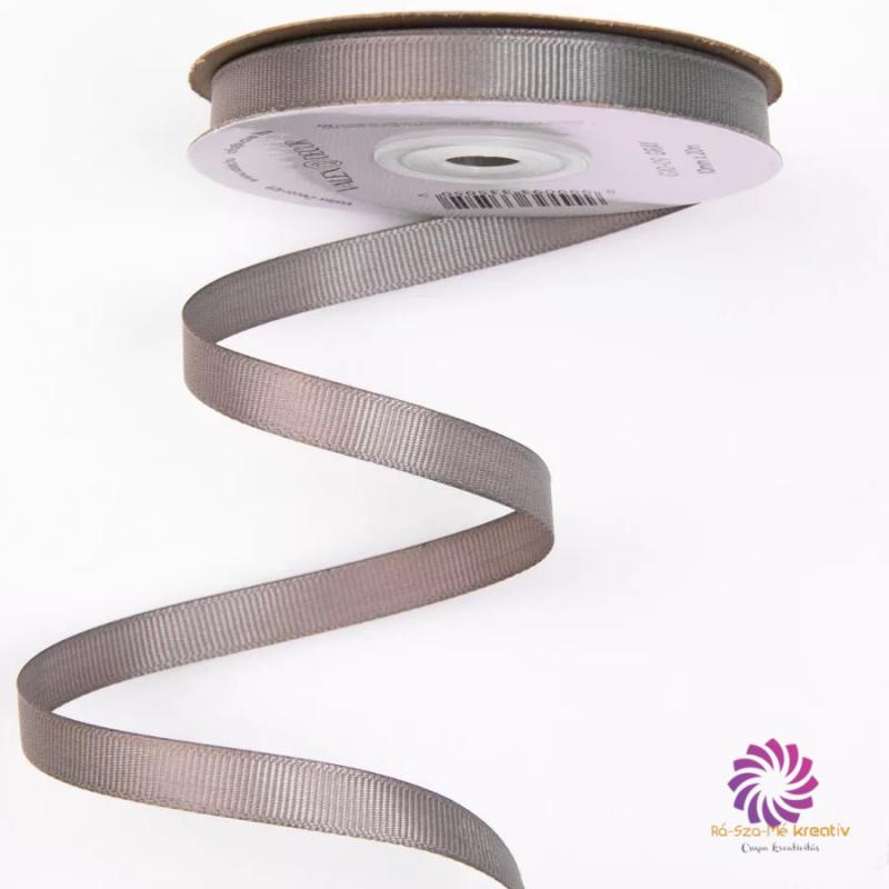 Ripsz szalag 10mmx20m - Szürke