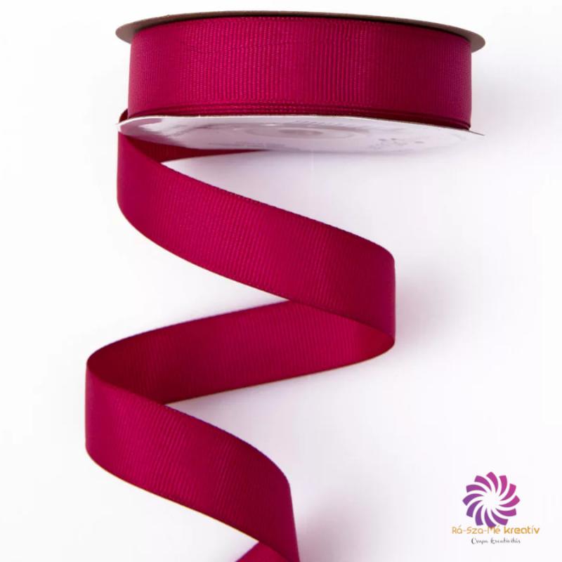 Ripsz szalag 20mmx20m - Vörösbor