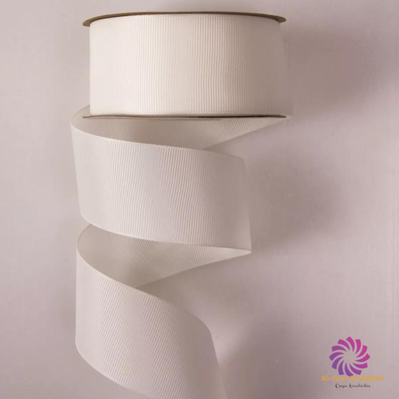 Ripsz szalag 38mmx20m - Ecrü