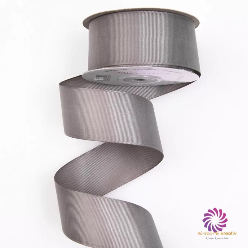 Ripsz szalag 38mmx20m - Szürke